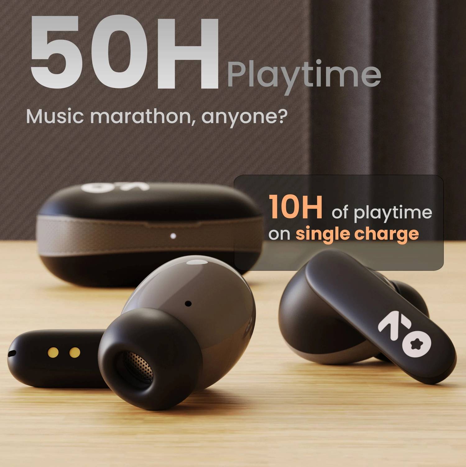 GOBOULT Y1 Zen ENC Mic Bluetooth Earbuds - Image 3