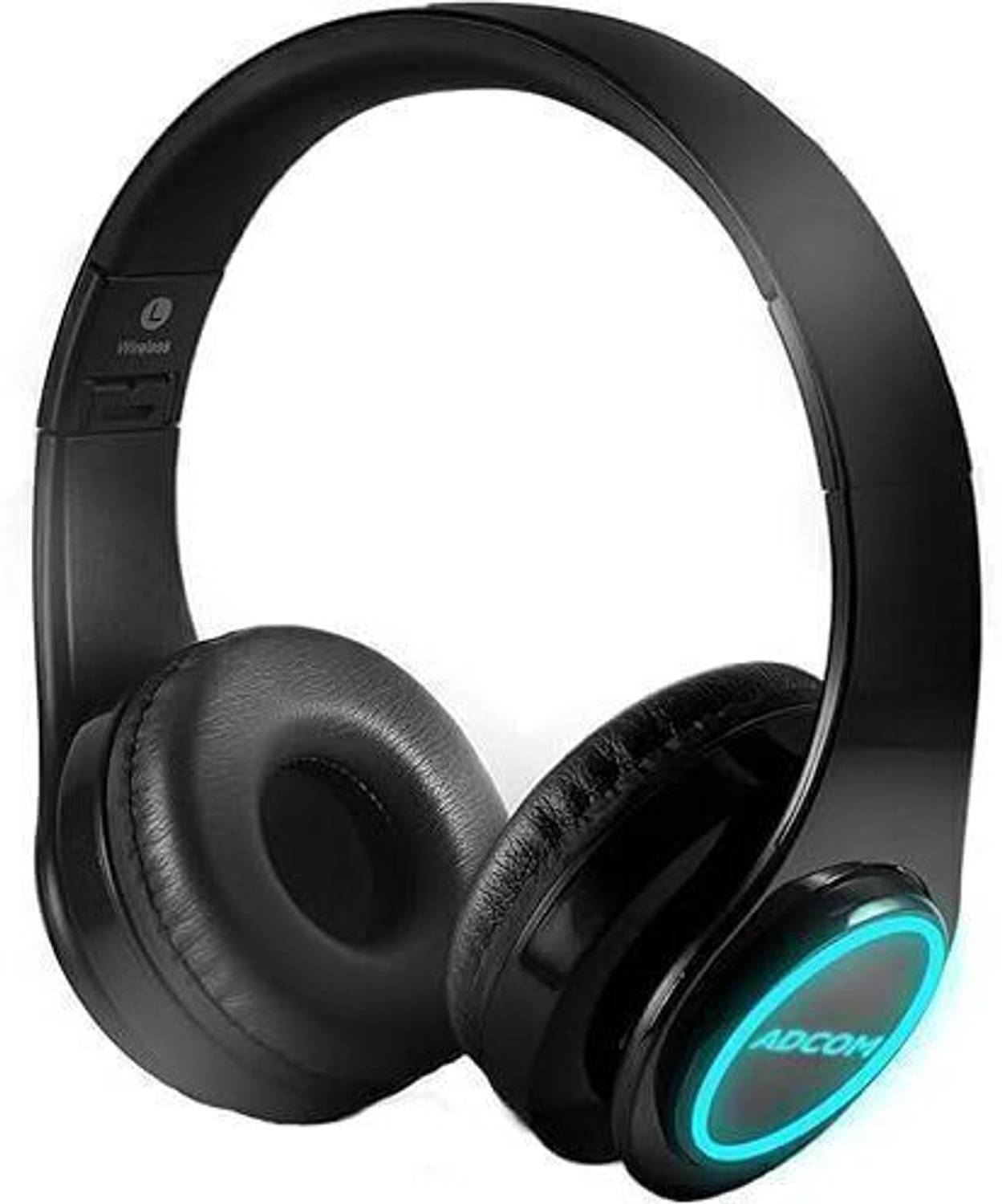 Adcom Luminosa Wireless Headphone Over-Ear Stereo with RGB Lights