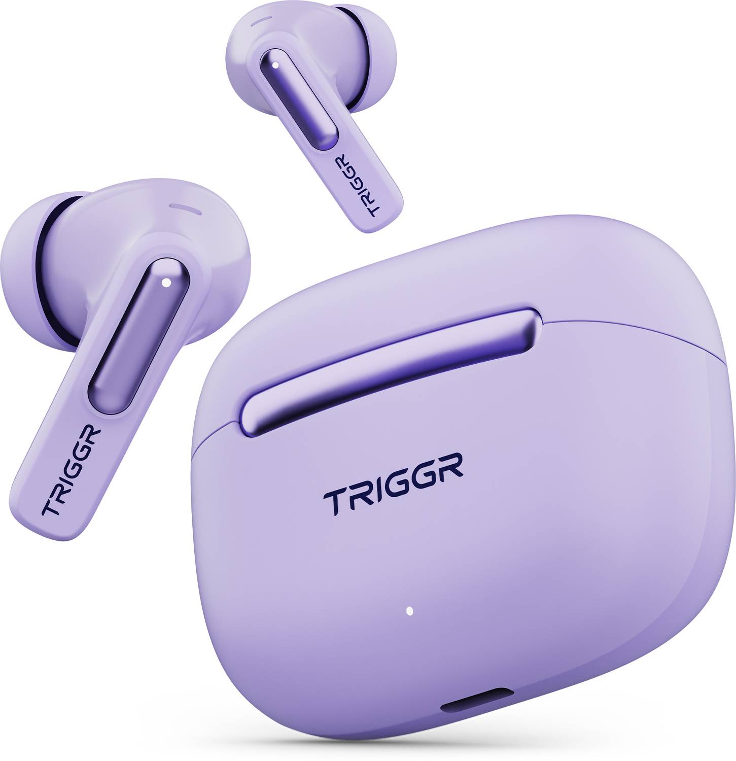 TRIGGR Arcus One 60H Battery, 4 Mic ENC, Dual Pairing, Rubber Gri