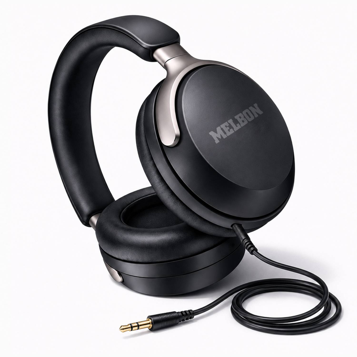 Melbon Bluetooth 5.3 Over-Ear Wireless Headphones with 40H Playtime & AUX Bluetooth