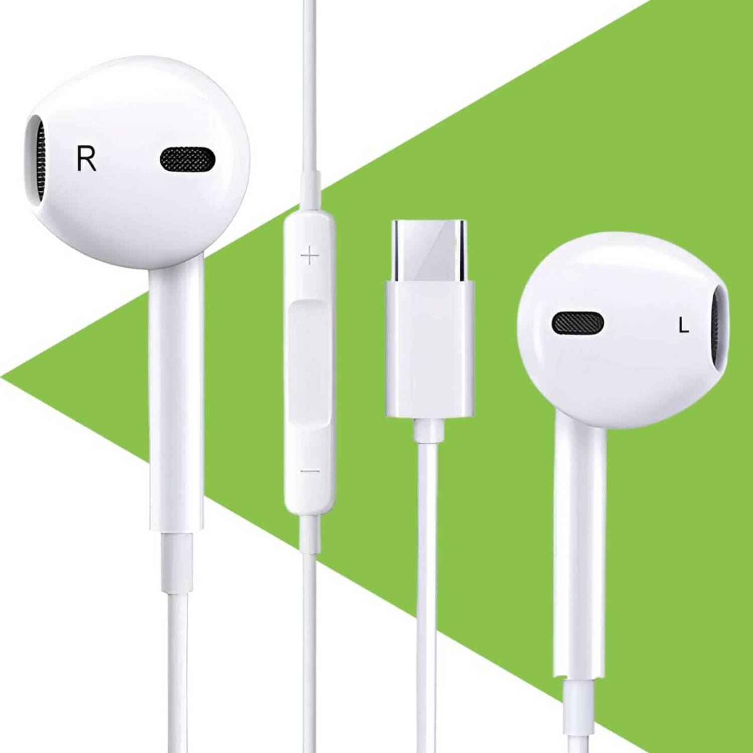 Bxeno Type C Handsfree with Mic Galaxy S23 FE/S23/S24/A35 5G/A55