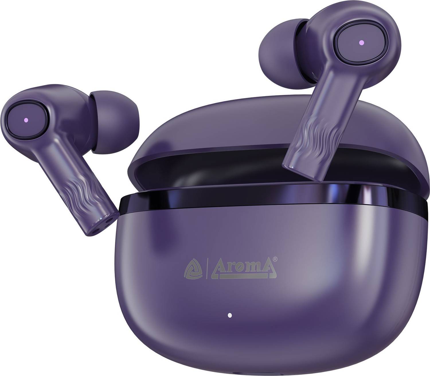 Aroma TWS 24 Ion V5.4 Upto 70Hr Playtime* ENC Dual Paring Fast Charging, Heavy Bass Bluetooth
