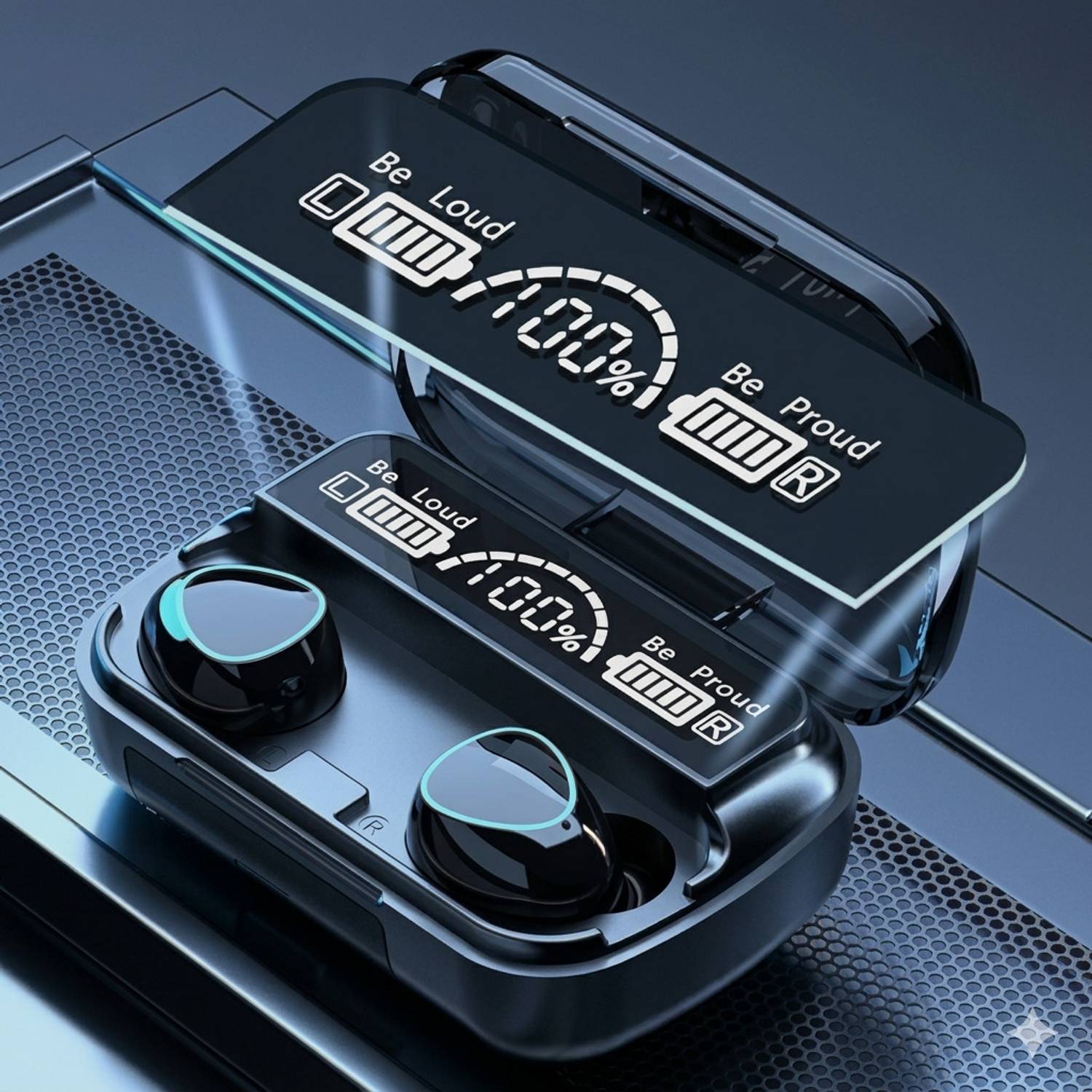 FreeMinds M10 Wireless Earbuds with Power Bank - Image 1