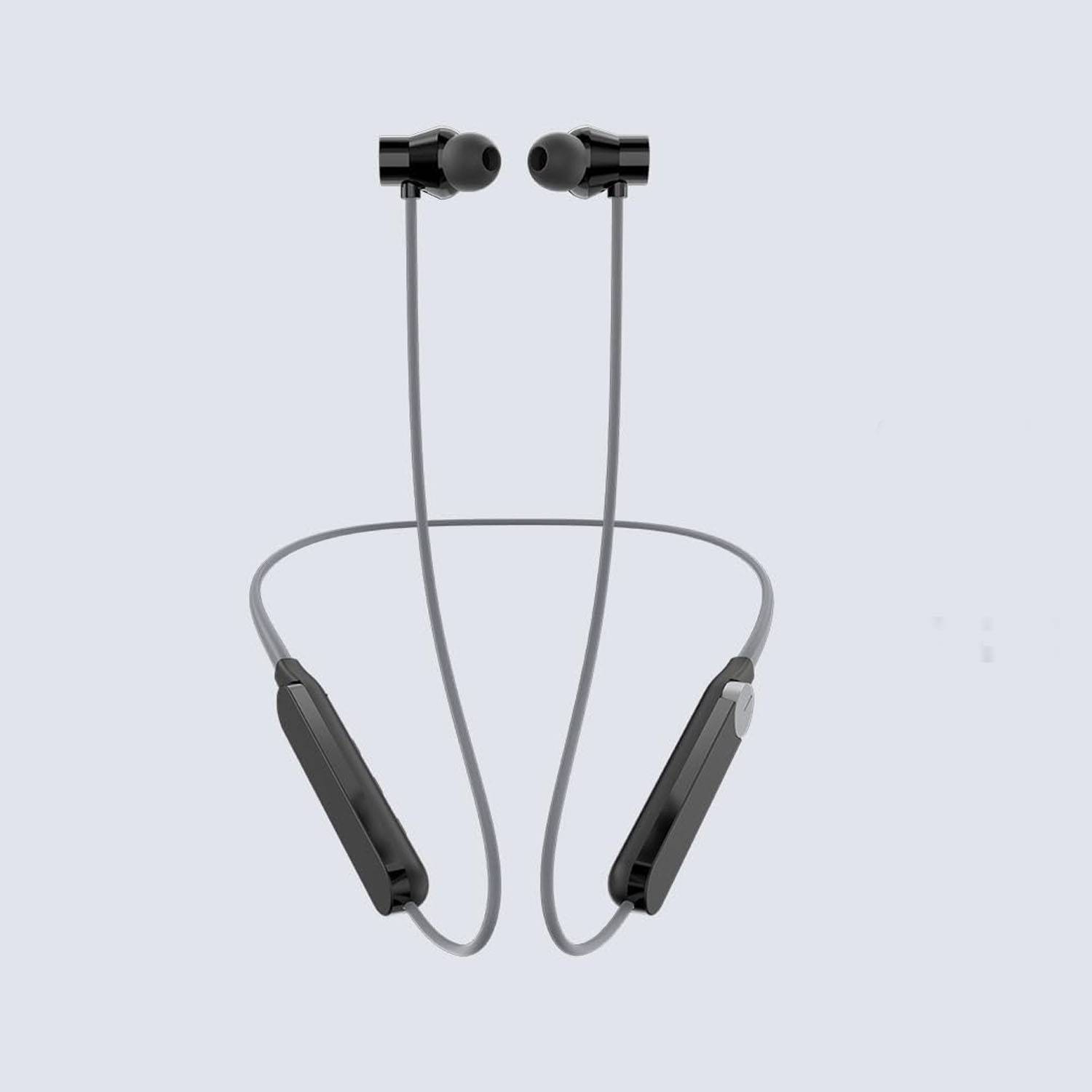BUFONA Smart Dial Design Headphone Neckband Dynamic Driver with Ultra Bass, Clear Voice Bluetooth