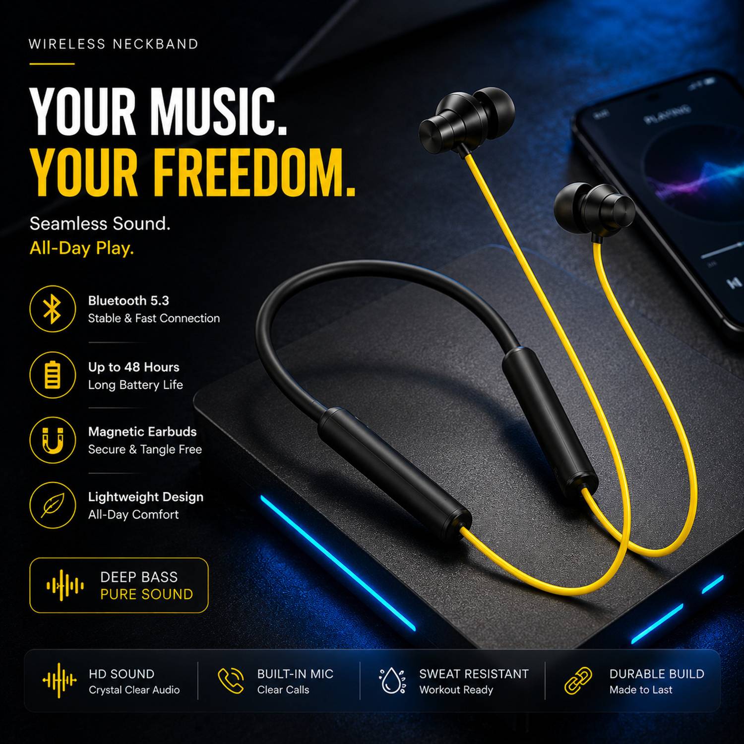 TruZen Z3 Edition Wireless Neckband - Image 2