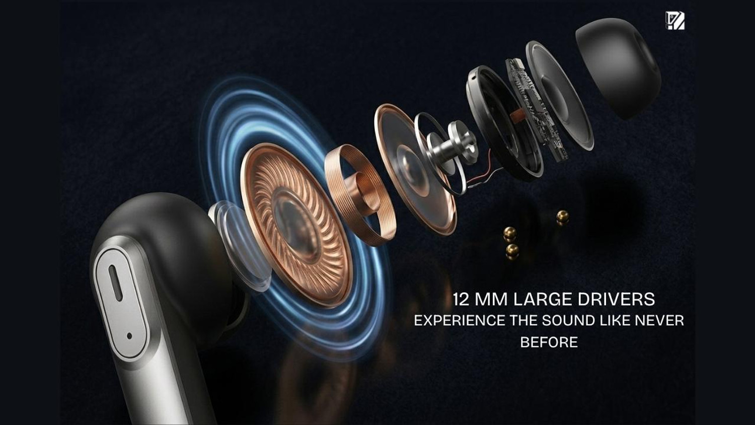 Image of Doma Earbuds Zinc Metal cased VM Bluetooth