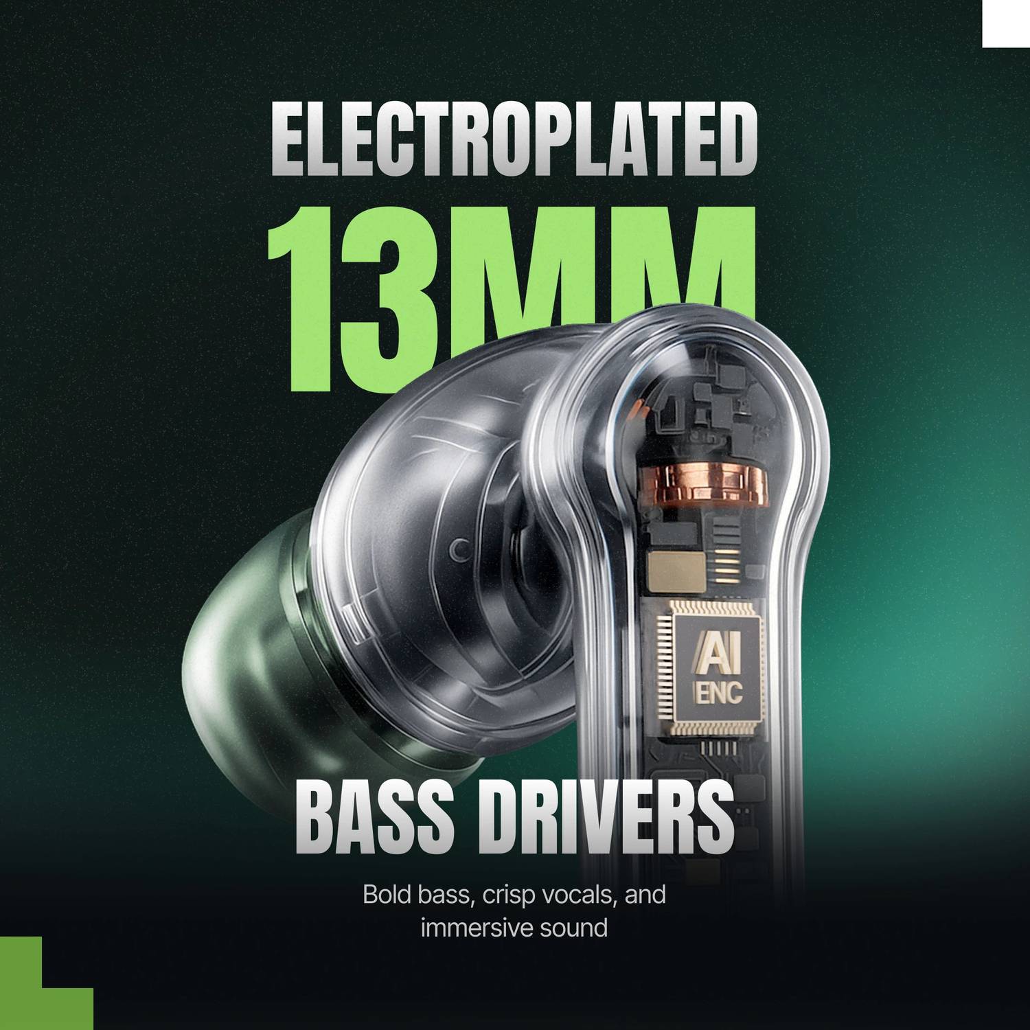 Mivi Duopods Horizon AI-ENC Bluetooth Earphones - Image 4