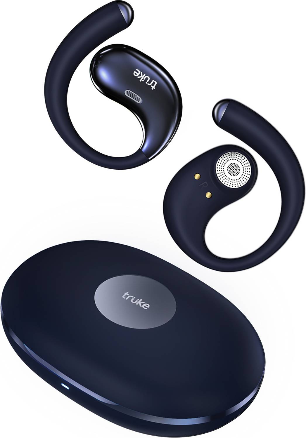 truke ResonanceX OWS Clip-On Wireless Earbuds