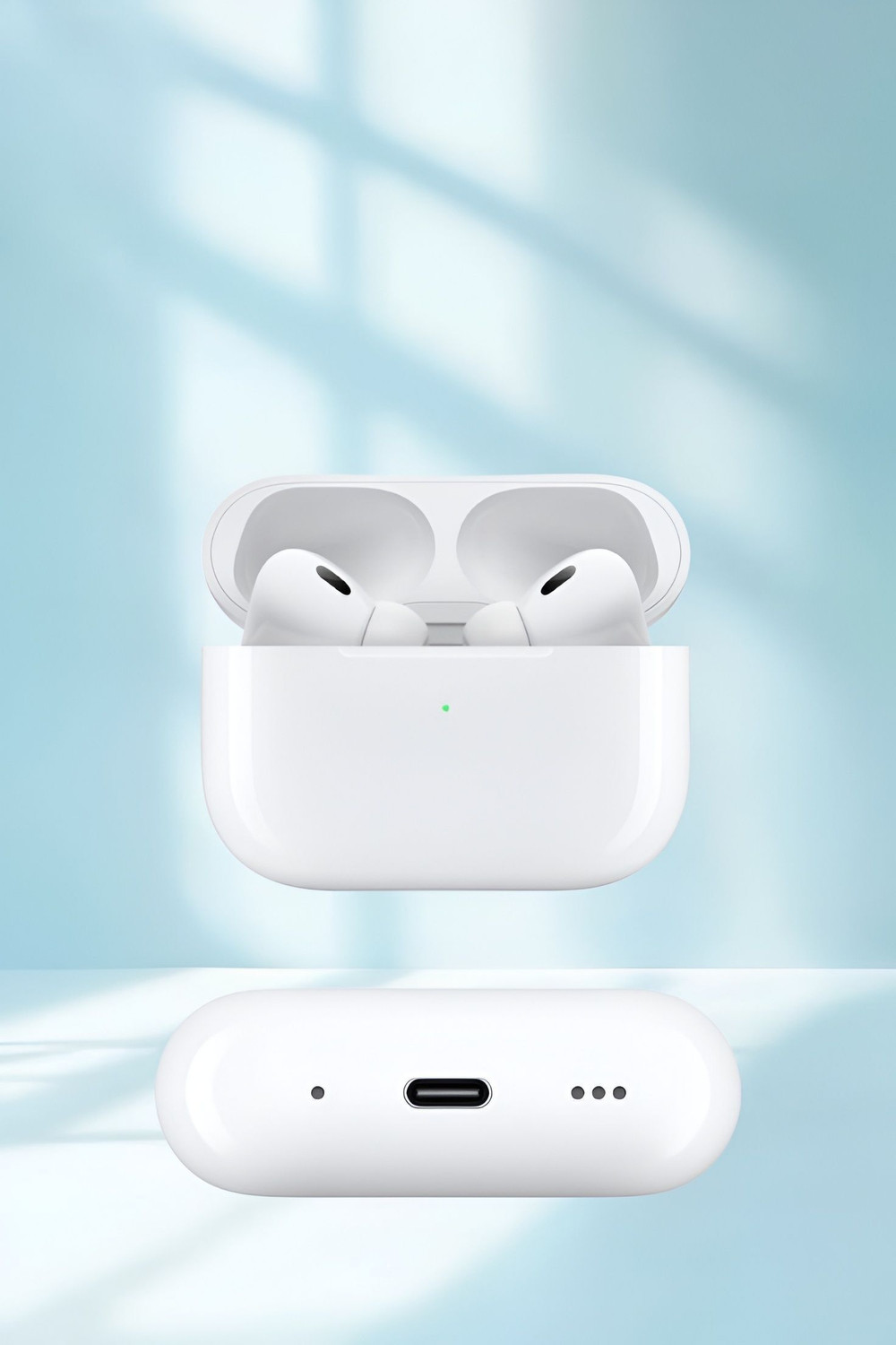 Image of Zorvian Earbuds Pro 2 (2nd generation) With Wireless Charging Case, ANC 12 (USB-C) Bluetooth Headset (White, True Wireless)