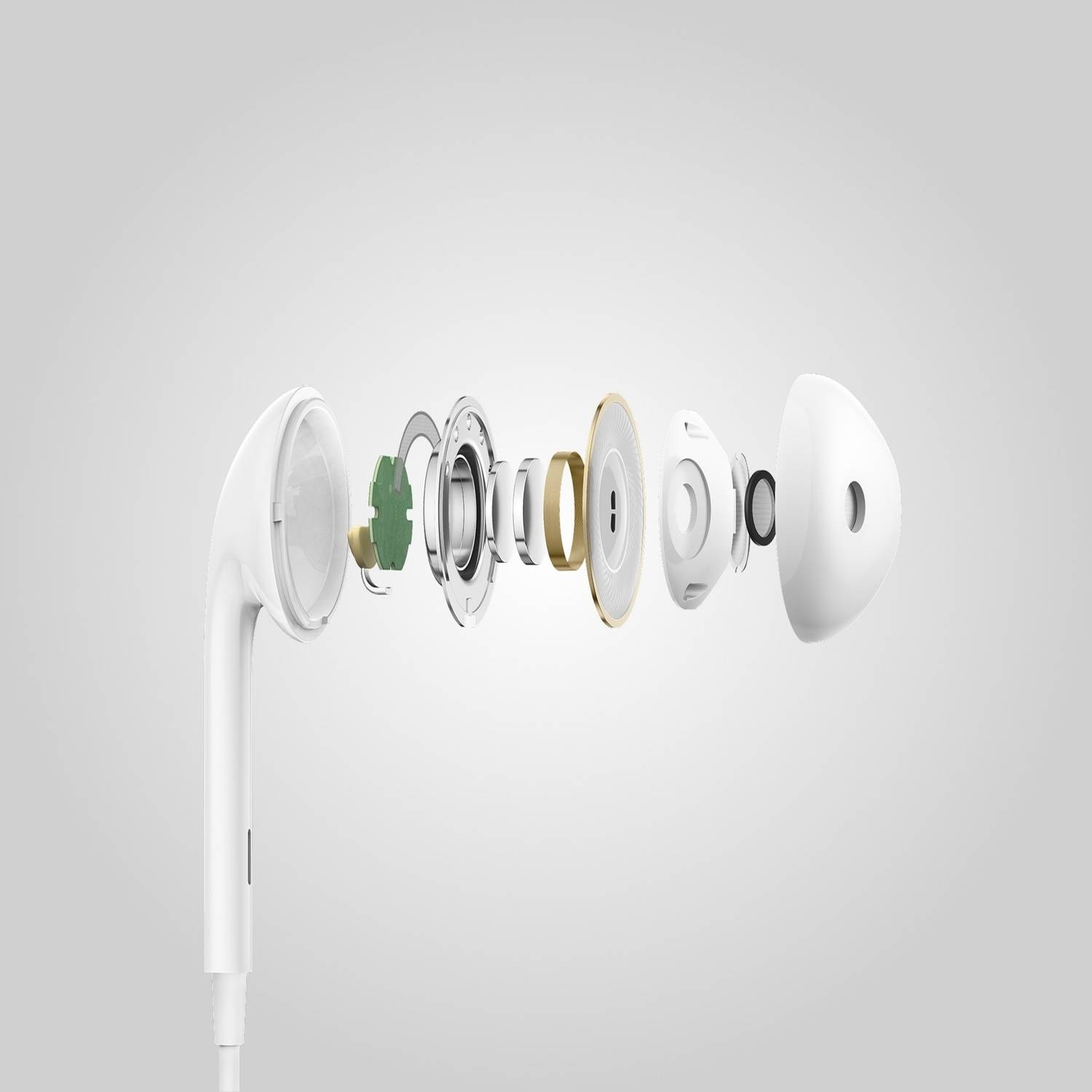 OnePlus MH136 White Wired Earphones - Image 2