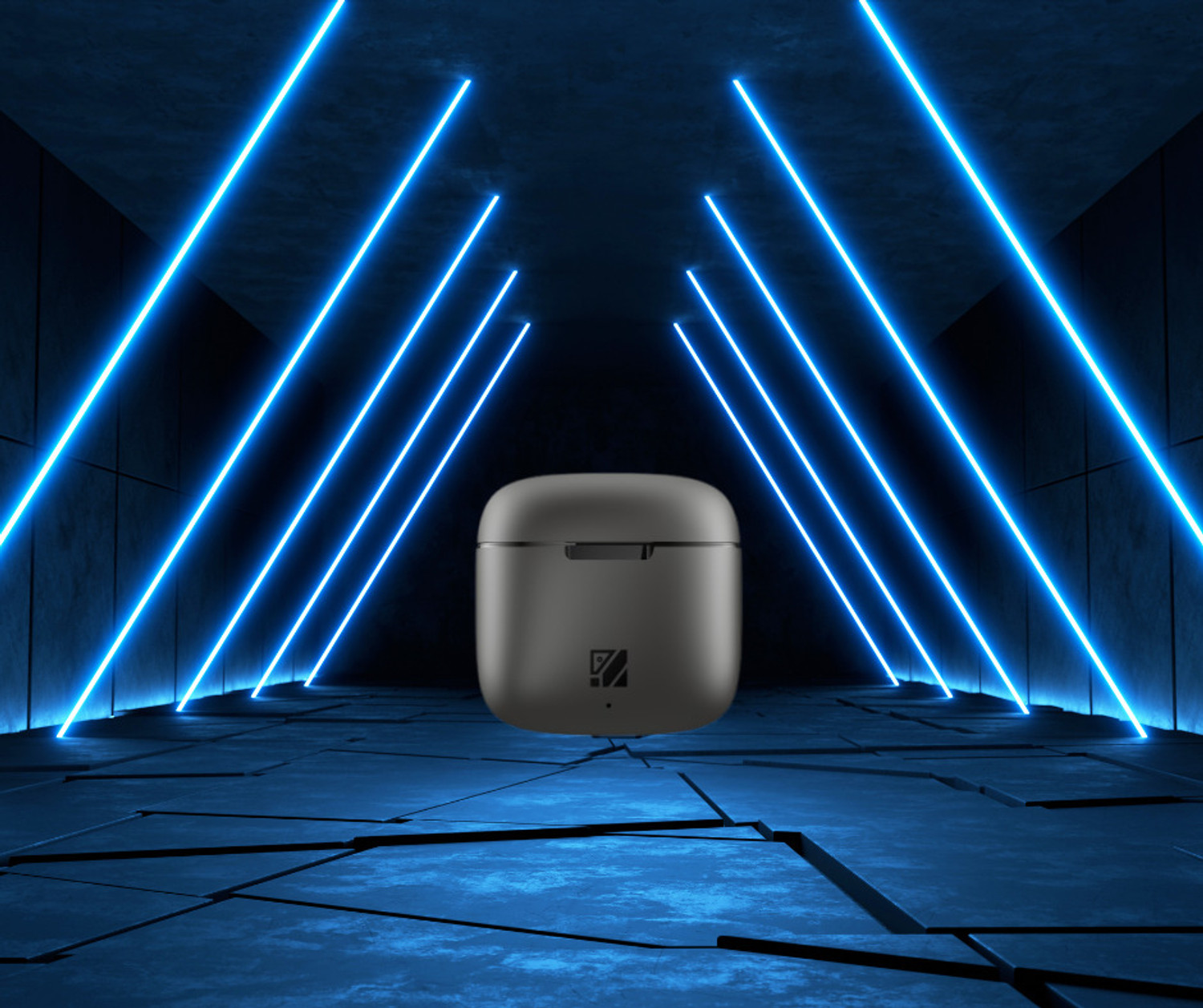 Image of Doma Zinc Metal Earbuds case VM Bluetooth