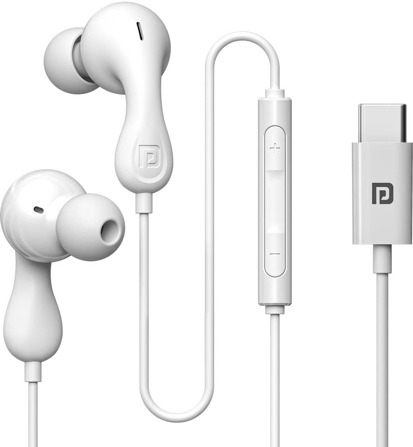 Portronics Conch Kappa in Ear Type C Wired Earphones with In Line
