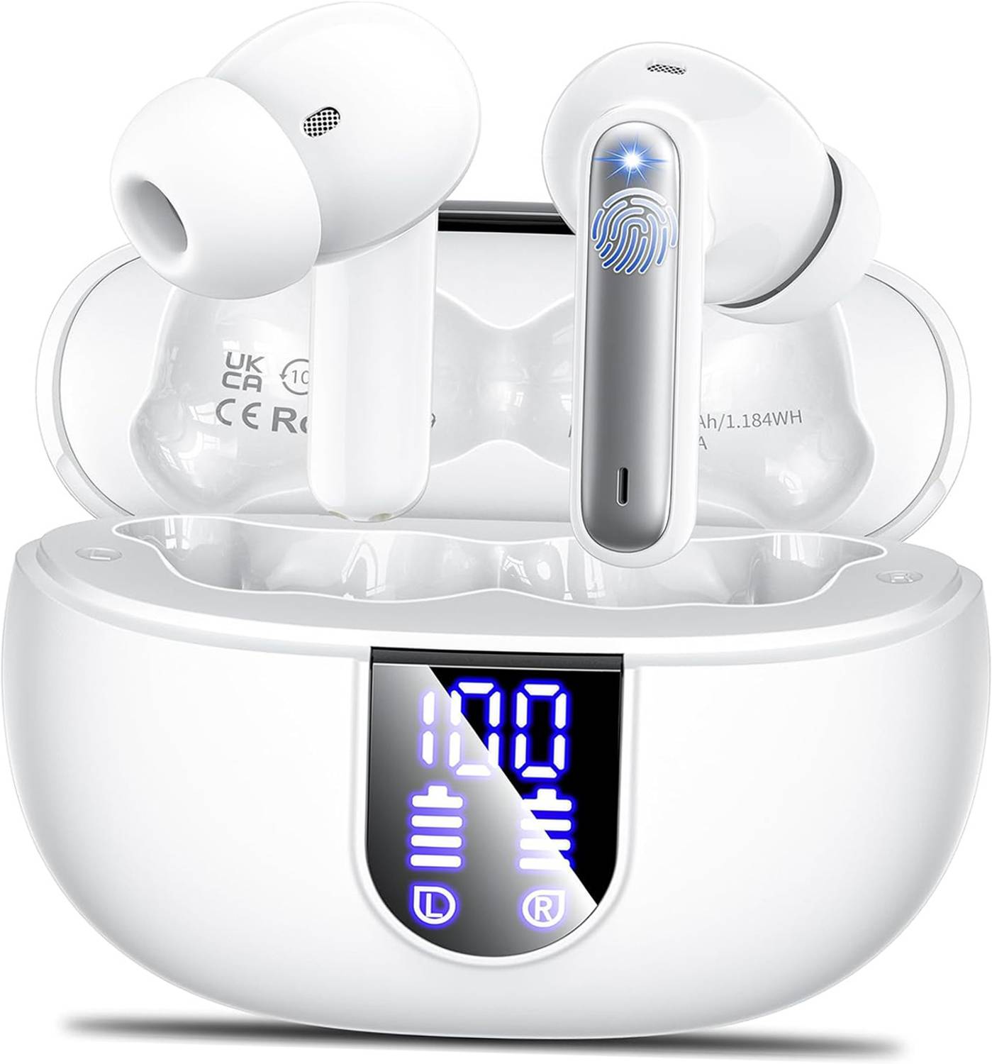 BjOrk YO-TWS Earbuds 100 HRS Playback, 4 Mics ENx Technology & ASAP Charge Bluetooth Gaming