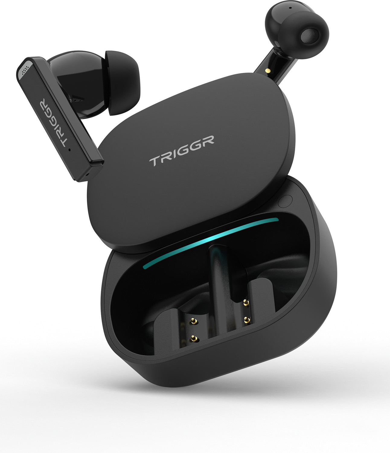 Image of TRIGGR Zion 1 with 4-Mic ENC, Dual Pairing, 40H Battery, Precision Slide Design, v6.0 Bluetooth