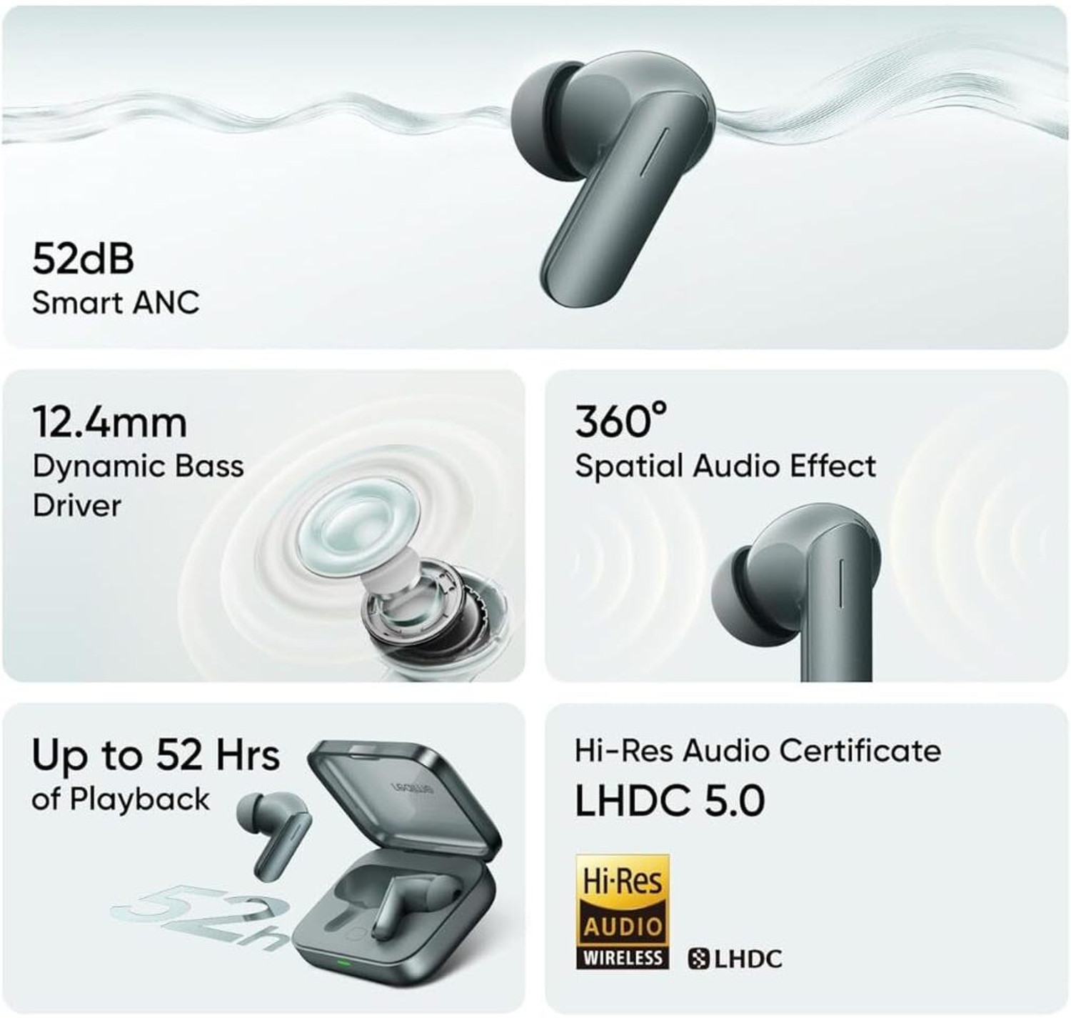 Image of Facelift Original For Buds Air 7 Pro Earbuds with Low Latency, 360 Bluetooth