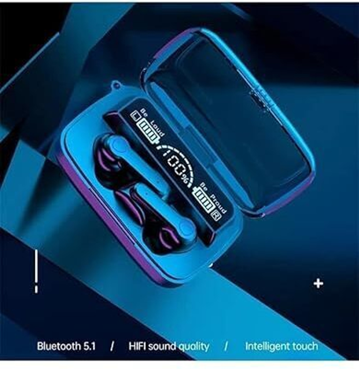 Image of StonSell Premium M19 tws bluetooth 5.0 wireless Digital Display 13mm Drivers J2 Bluetooth