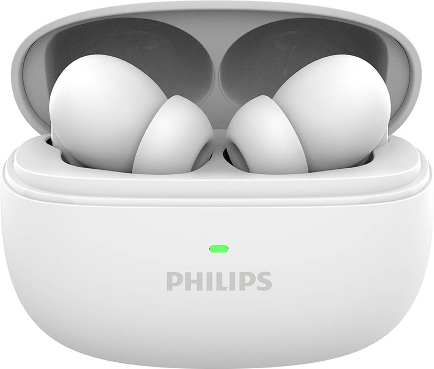 PHILIPS TAT1150WT Earbuds with ANC/ENC, 55H Playtime, 13mm Driver