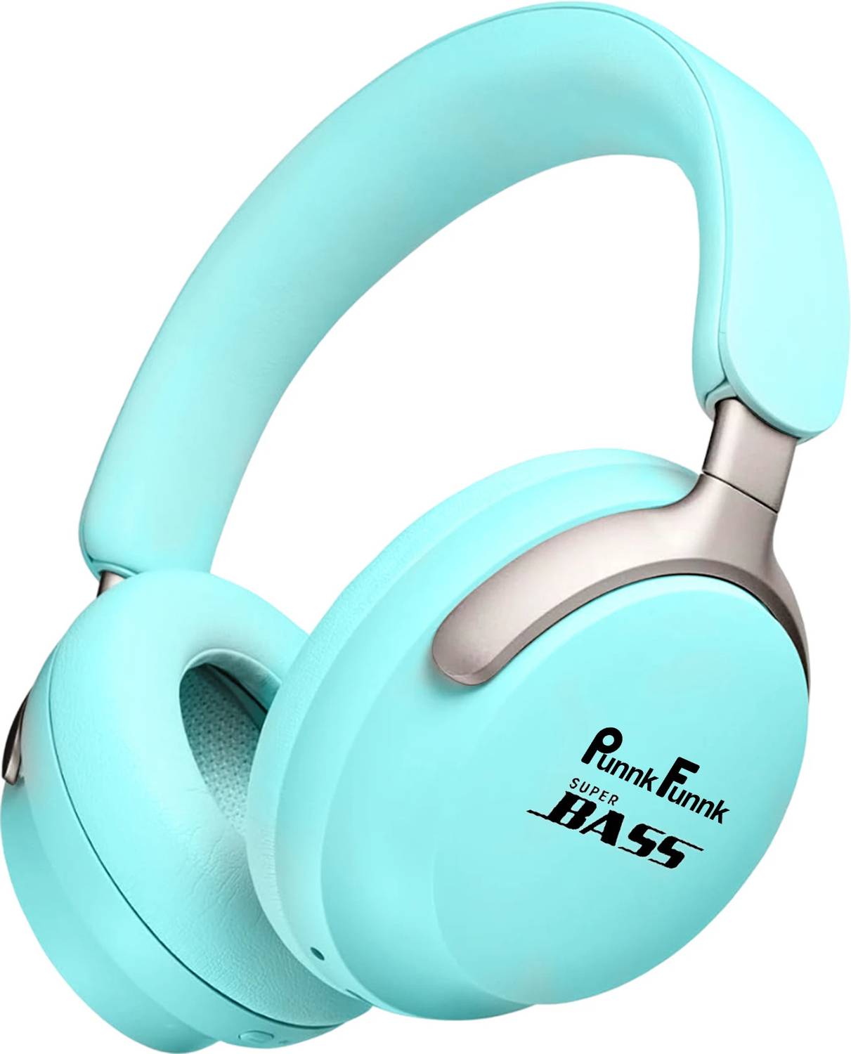 PunnkFunnk Bass Over-Ear Wireless Bluetooth Headphones Noise Ca