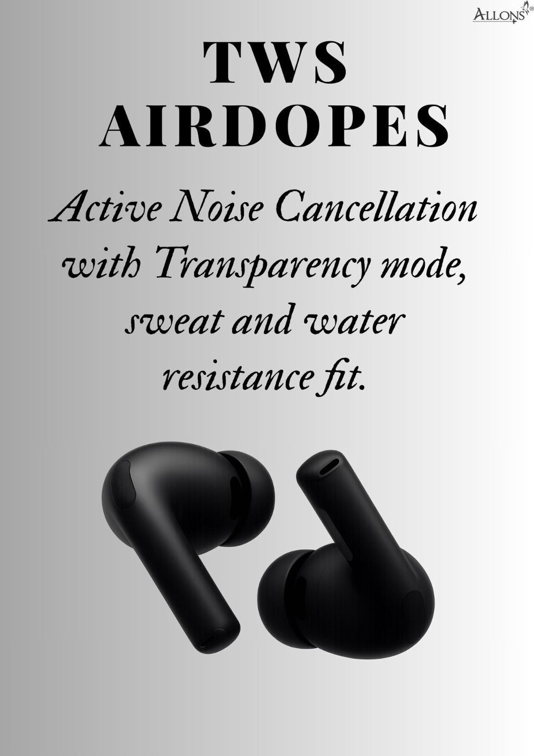 Image of allons TWS Earbuds True Wireless Bluetooth Headphone with MagSafe Charging Case L17 Bluetooth