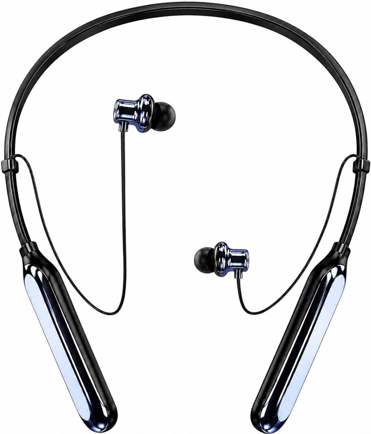 ROKAVO Boaton Neckband buds headphones Wireless,48hrs Play megnetic ON/OFF Bluetooth