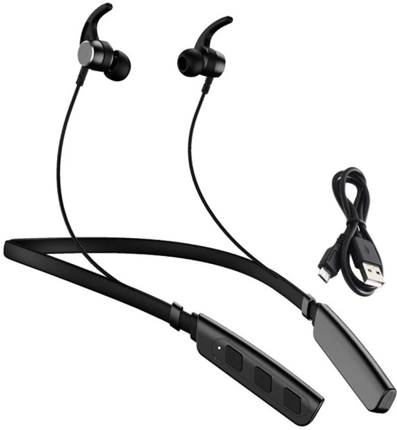Image of FITRIC Upgraded Wireless Stylish Neckband With Deep Bass Bluetooth