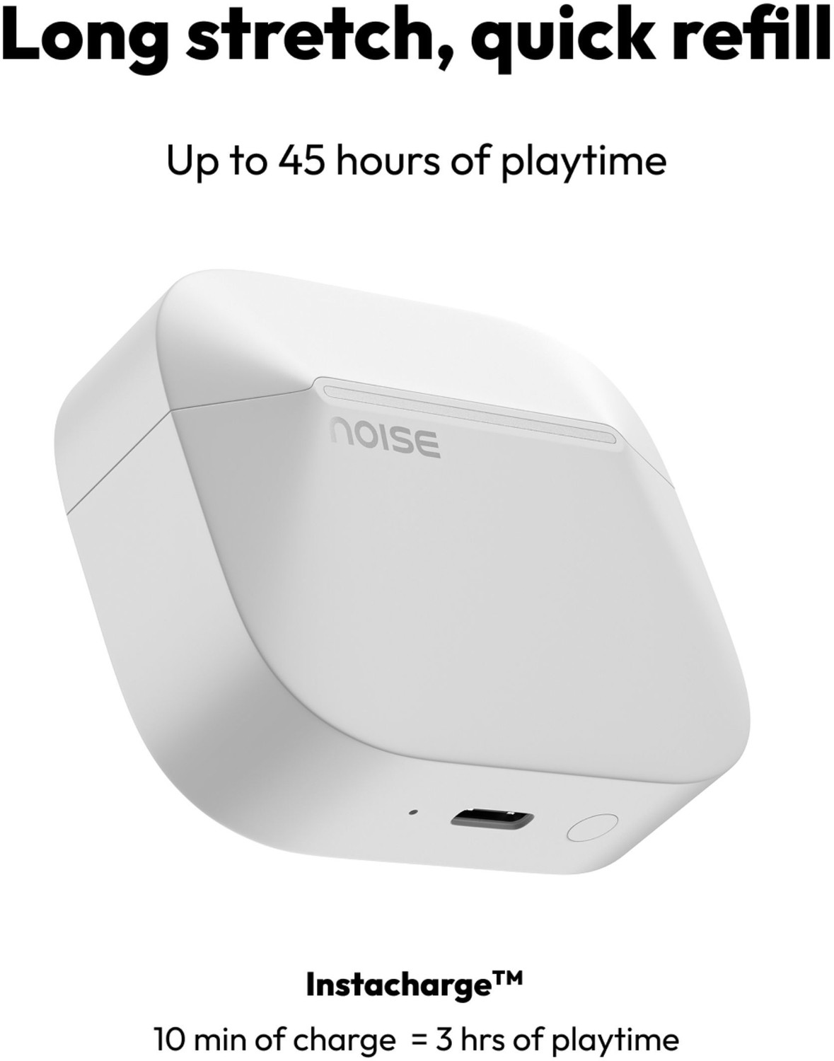 Image of Noise ALT Buds(S), 45Hrs Playtime, Quad mic ENC, App Support, Instacharge,Dual Pairing Bluetooth