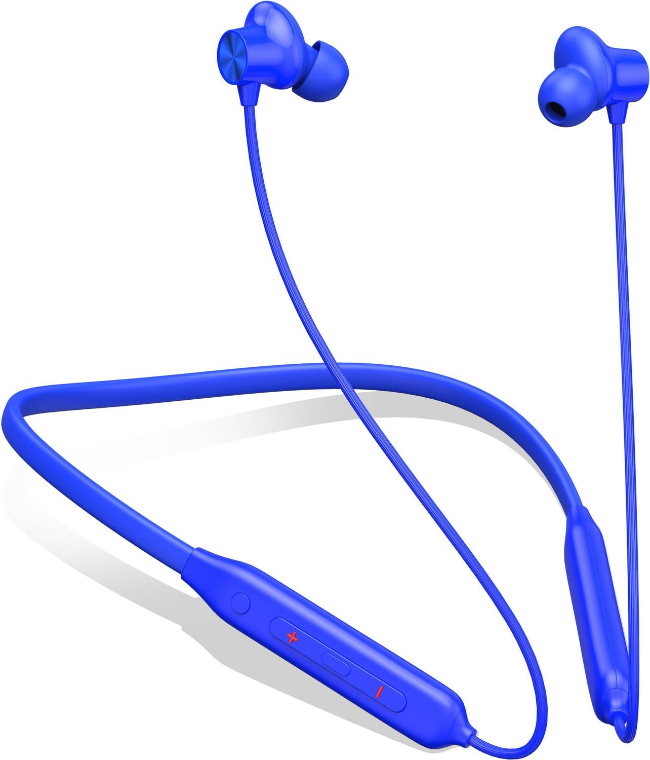 DUJE C2 - MAGNETIC POWER OFF/ON 48Hr Playtime Headphone Neckband (Blue21) Bluetooth