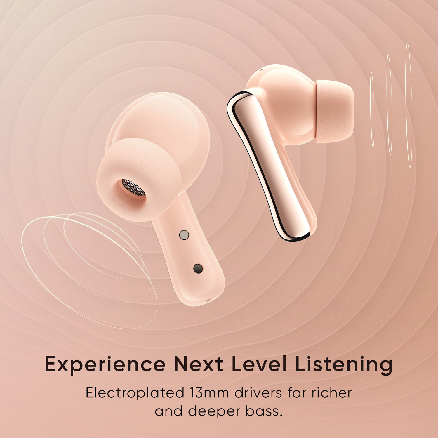Image of Mivi DuoPods K7 Metallic Finish,AI ENC,50H Playtime,Low Latency Gaming,Rich Bass,5.3 Bluetooth