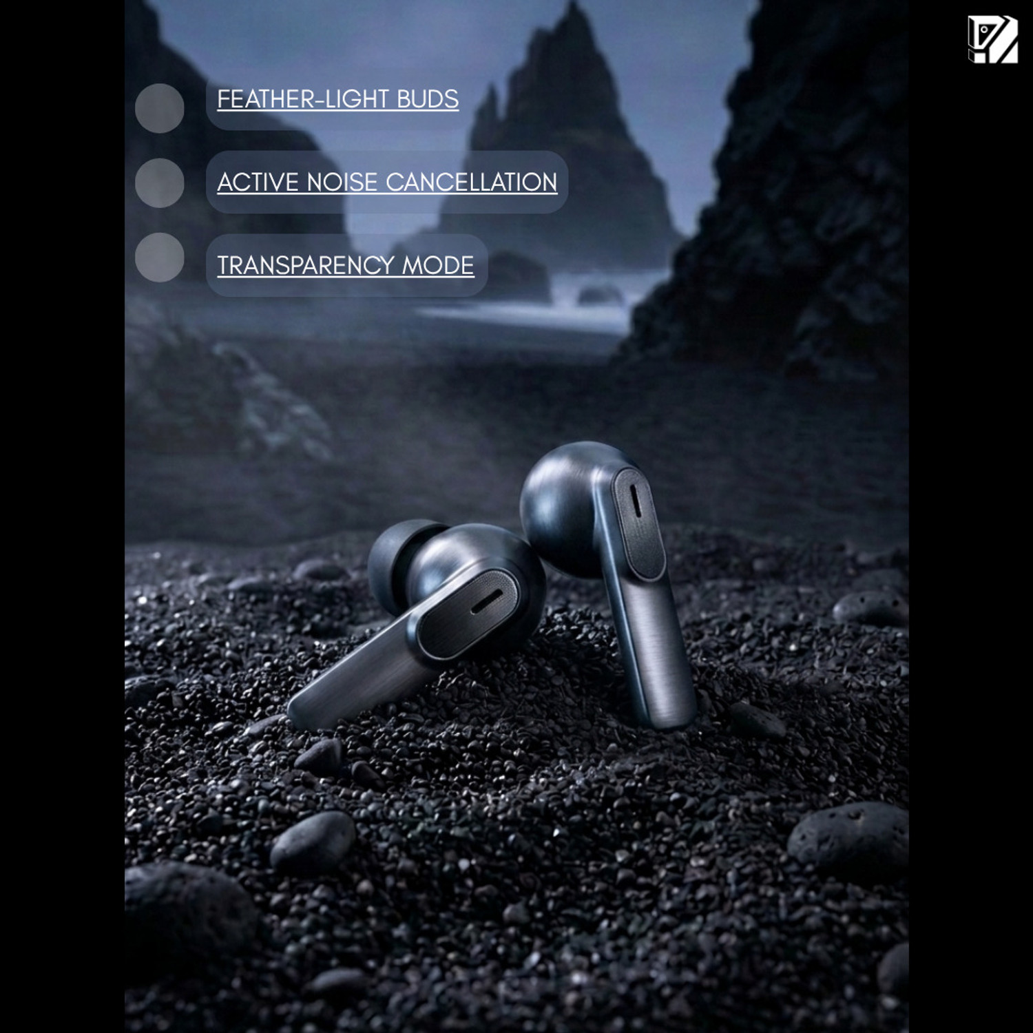 Image of Doma Earphones Zinc Metal Cased Bluetooth