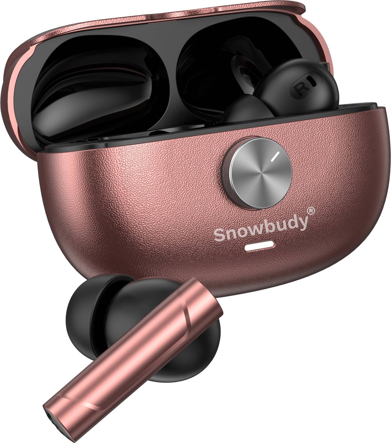 snowbudy Coach Buds TWS Earbud up to 50HR Playback, Ai Mic Clear Call 3D Spatial Audio-2 Bluetooth Gaming
