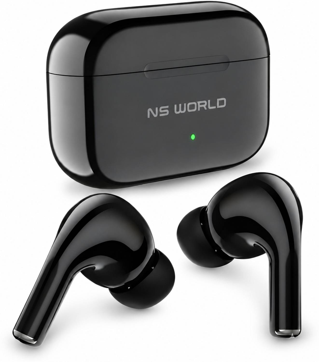 NS WORLD Thunderbuds V2 TWS |Deep Bass |15H Battery w/ case|StemTouch Earbuds & Headphone Bluetooth