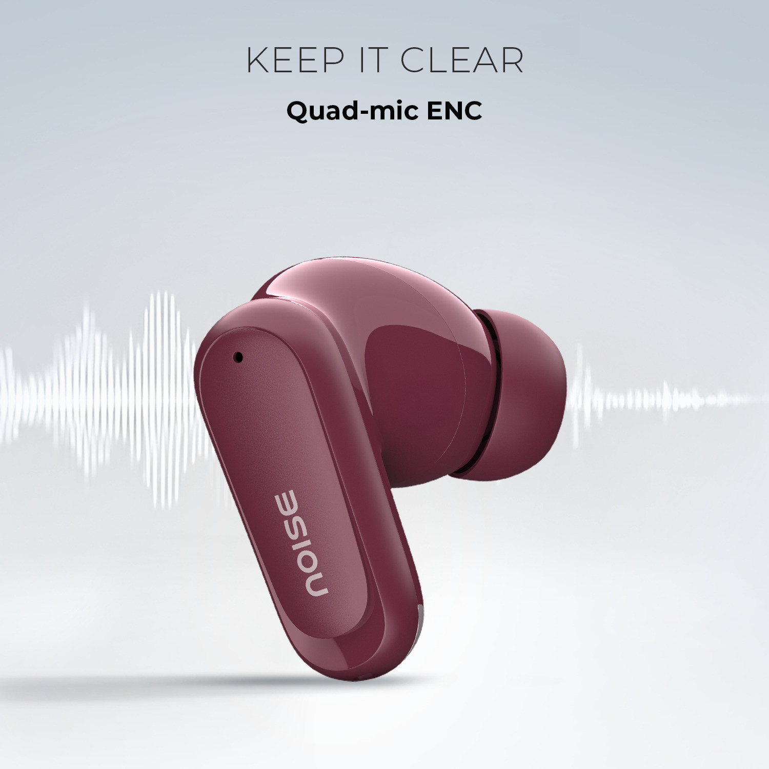 Image of Noise Buds Play with BT v6.0, 13mm Driver, 40Hrs Playtime, IPX4 Water Resistance Bluetooth