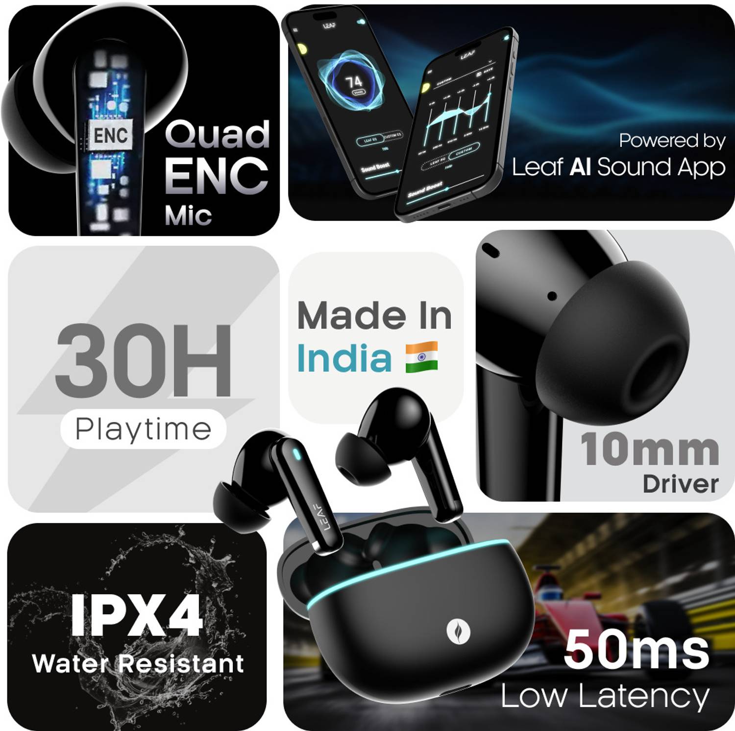 Leaf Buds X121 True Wireless Earbuds - Image 2