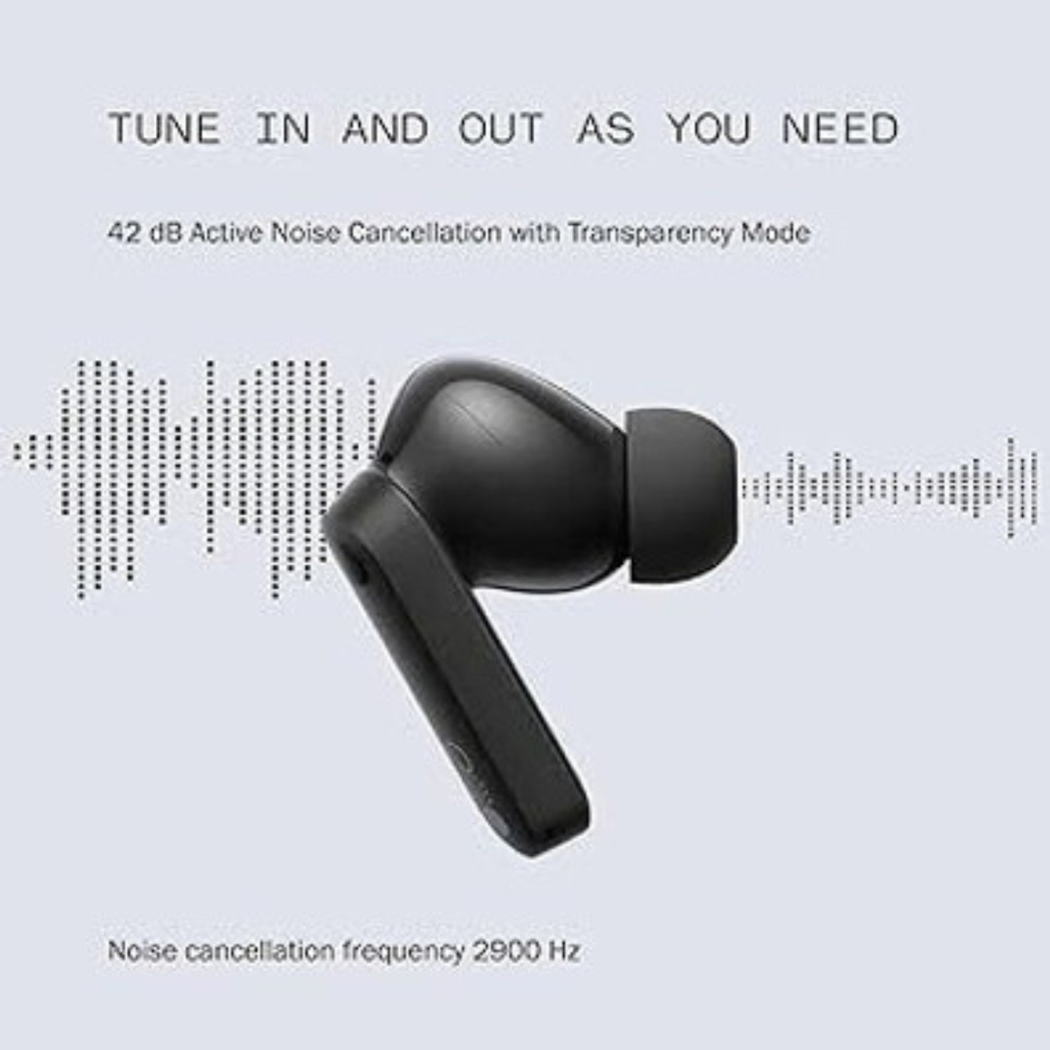 Image of CIHROX EBuds 42 dB Active ise Cancllation, Ultra Bass Technology, 30 Hrs playtime Bluetooth