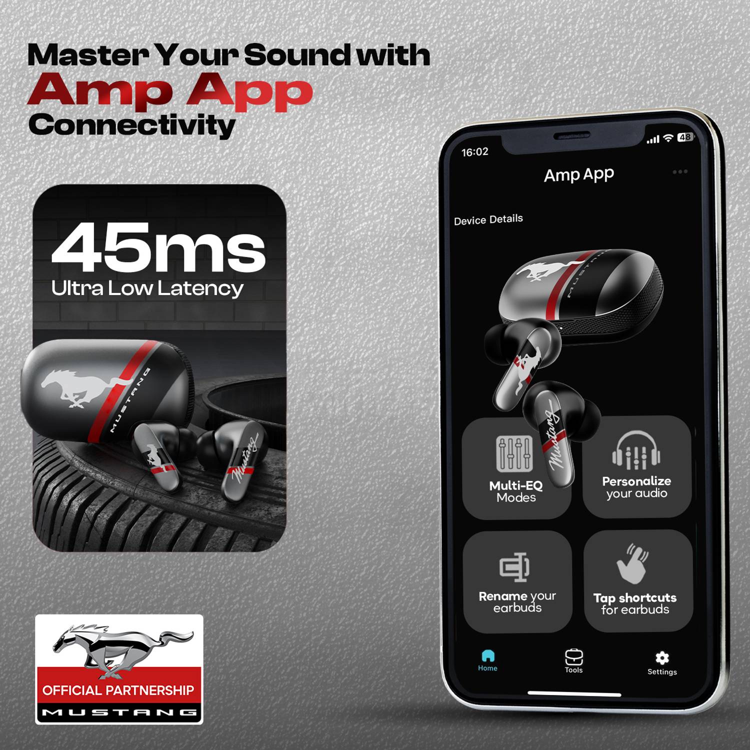 GOBOULT Mustang Dyno 60Hrs Bluetooth Headset - Image 5