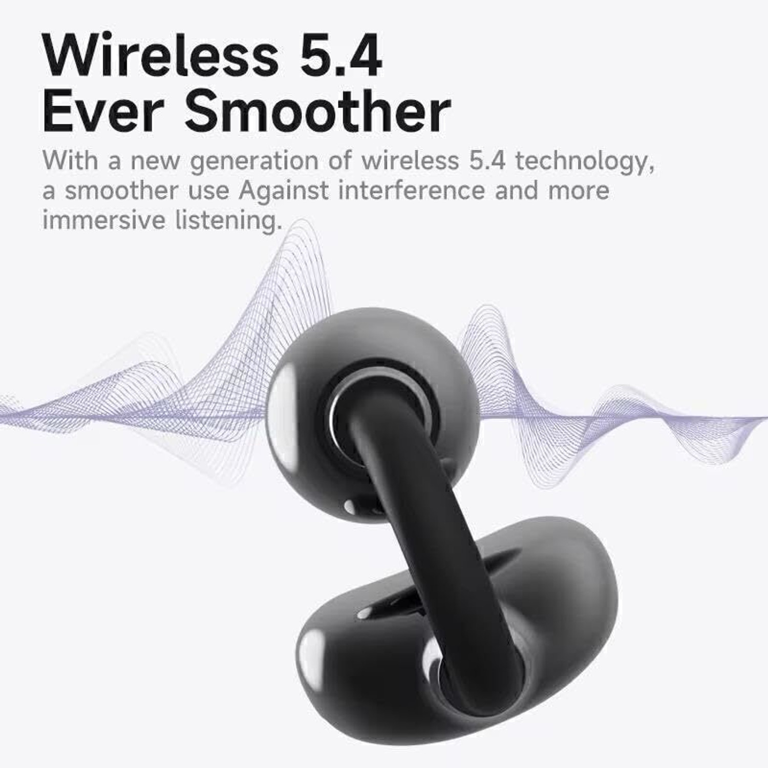 Image of Alible Air Clips Quad Mic & AirWave Technology, 40 Hrs playtime Bluetooth