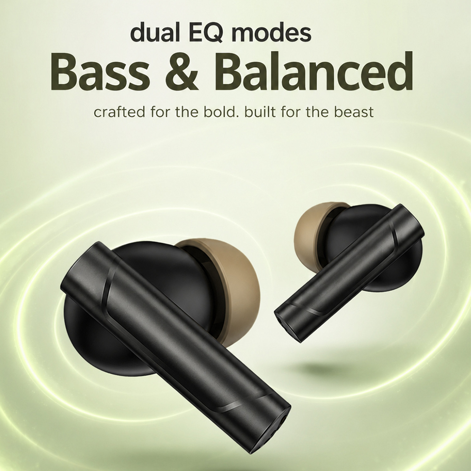 Image of AMS Coach Buds TWS Earbud up to 50HR Playback, Ai Mic Clear Call 3D Spatial Audio-1 Bluetooth