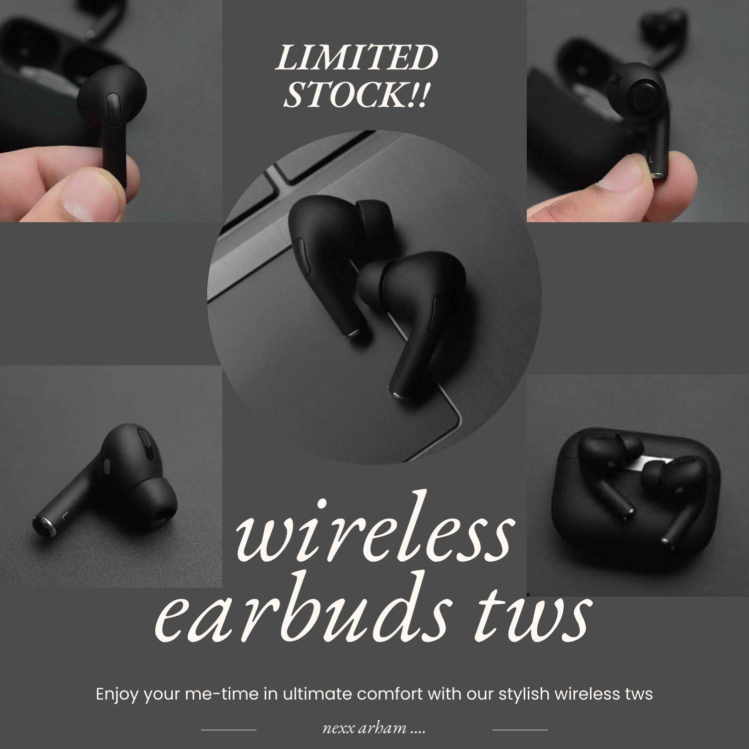 NEXX ARHAM True Wireless Bluetooth Earbuds - Image 1