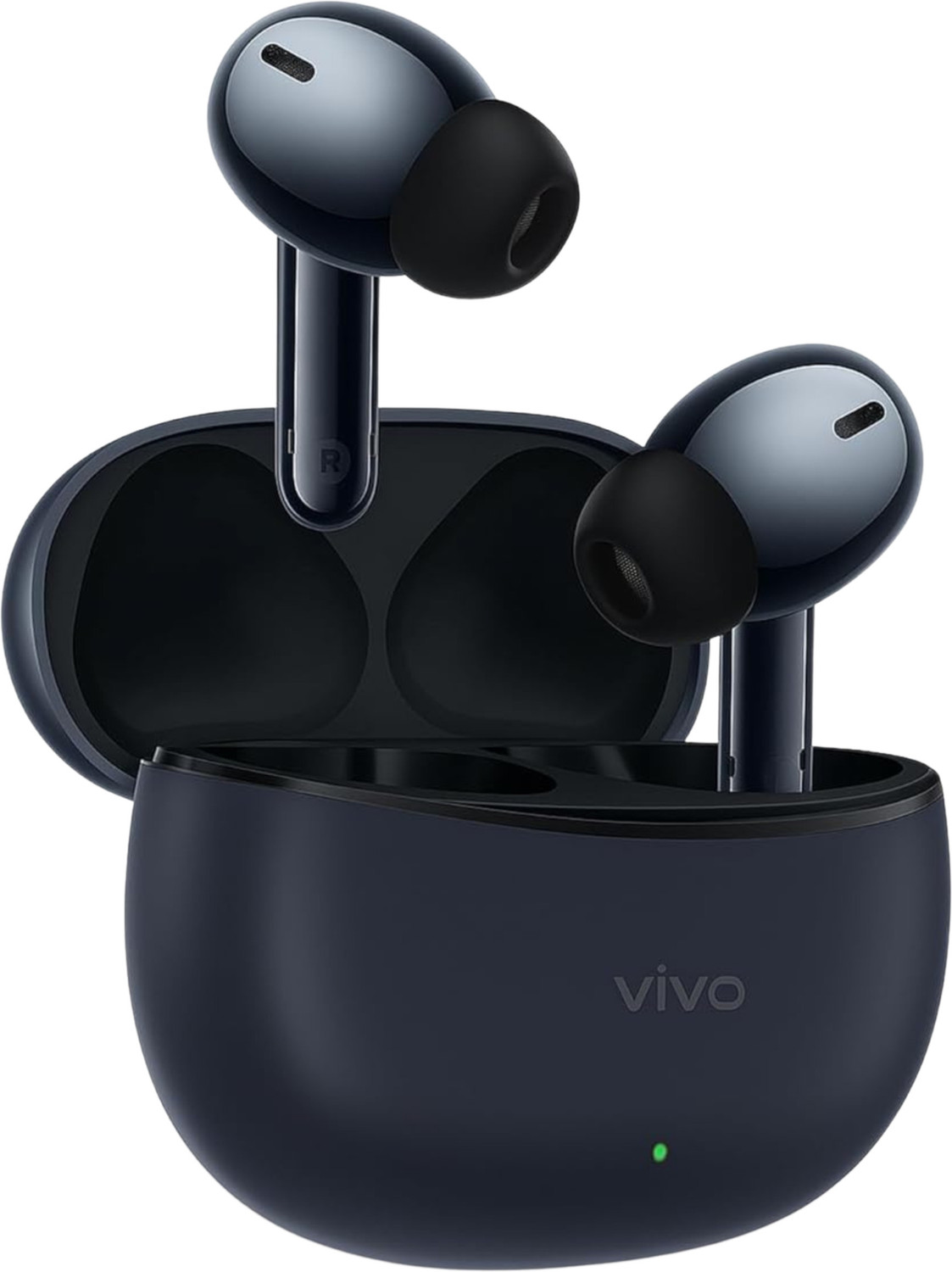 Image of vivo TWS 3e Wireless Earbuds | 42 Hours Backup | Noise Cancelling | Dark Indigo Bluetooth