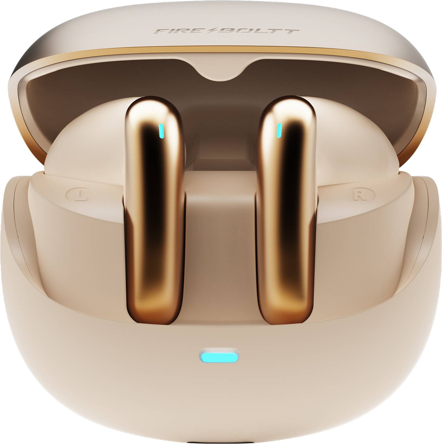Fire-Boltt Aero Fit TWS Earbuds, Custom EQ Profiles, 50H Battery, Quad Mic ENC, BT 5.4 Bluetooth
