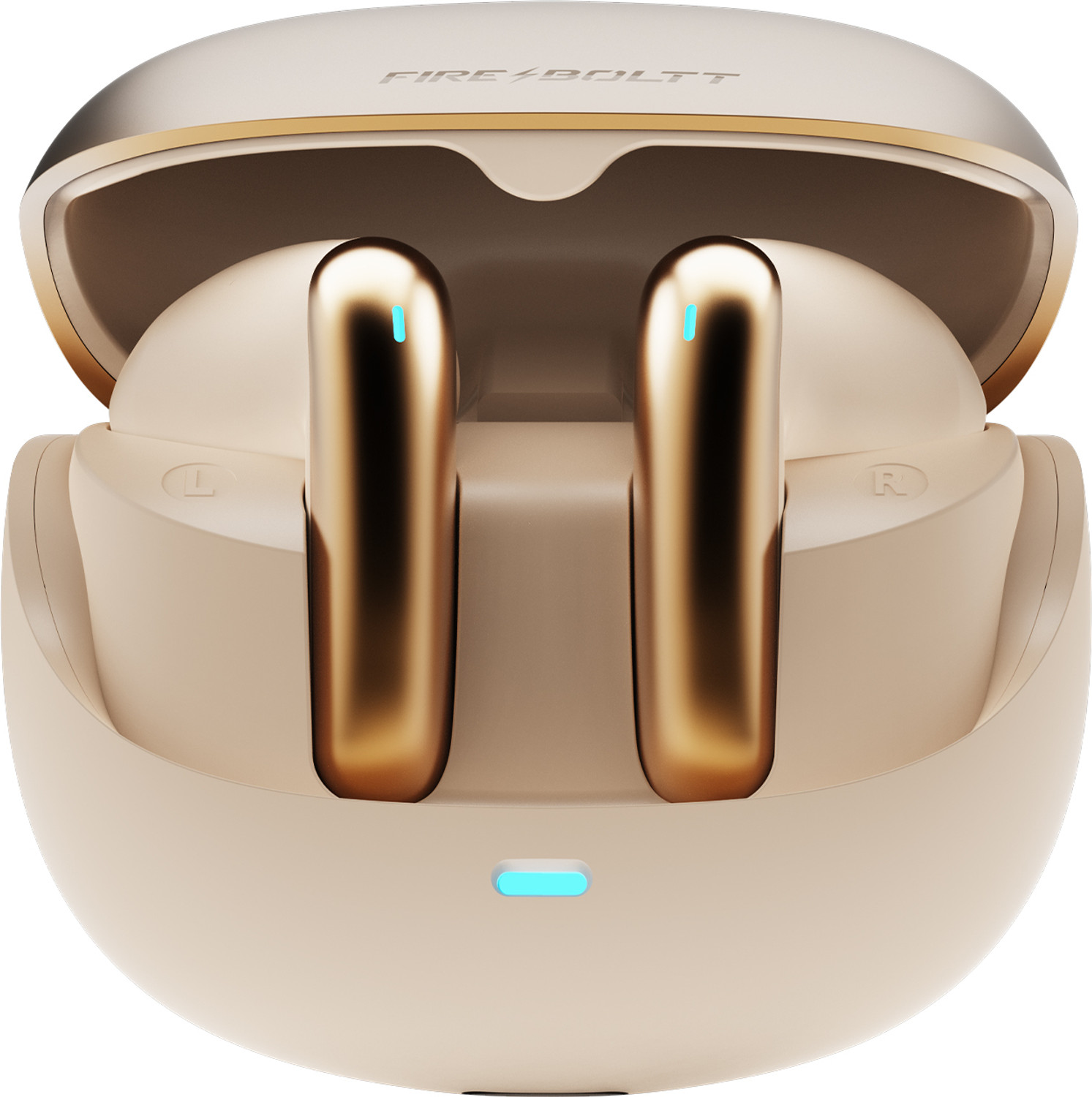 Image of Fire-Boltt Aero Fit TWS Earbuds, Custom EQ Profiles, 50H Battery, Quad Mic ENC, BT 5.4 Bluetooth