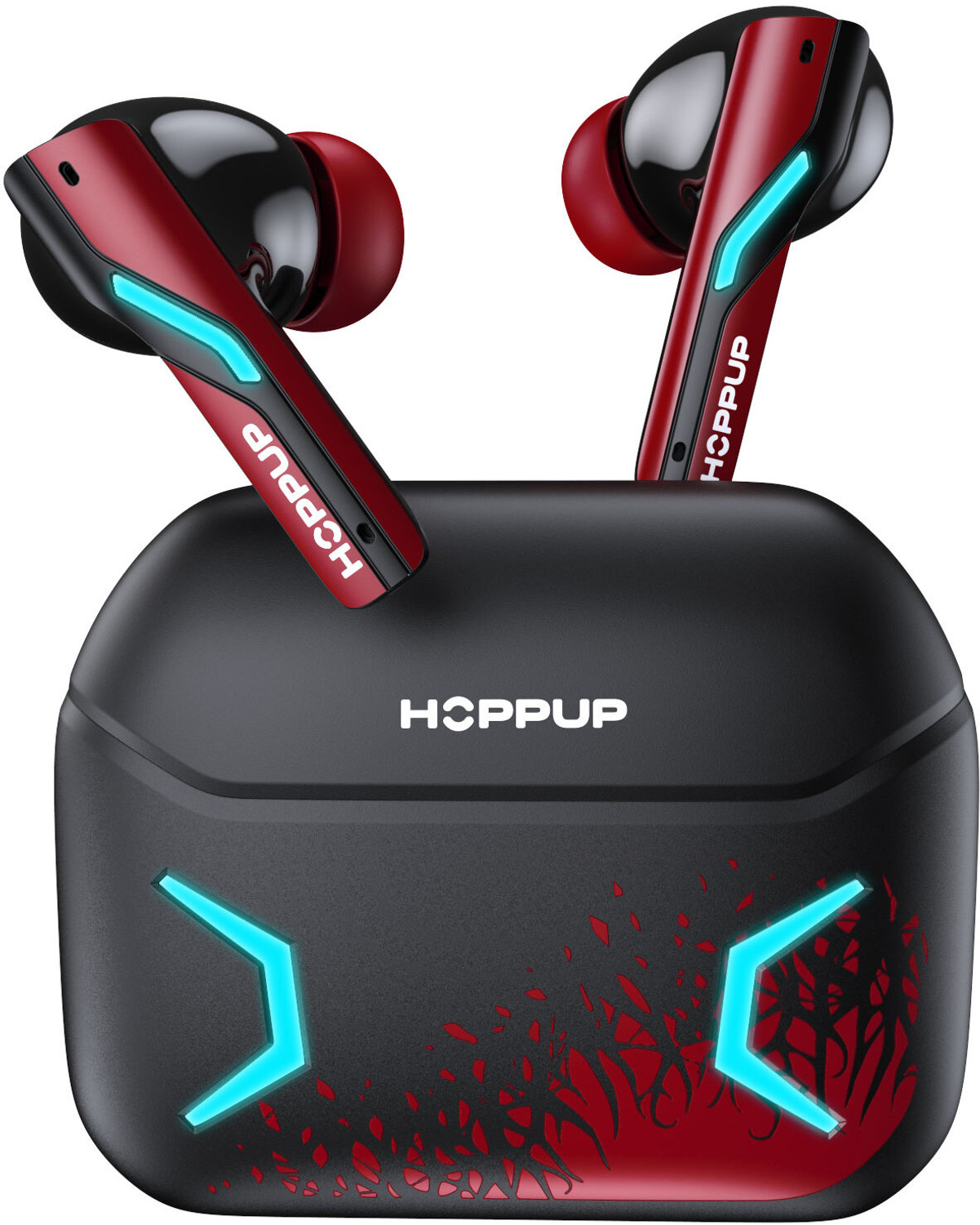 Image of HOPPUP STRYKE S1 Gaming Earbuds with 35MS Low Latency, 13MM DRIVERS & 60H PlayTime Bluetooth Gaming