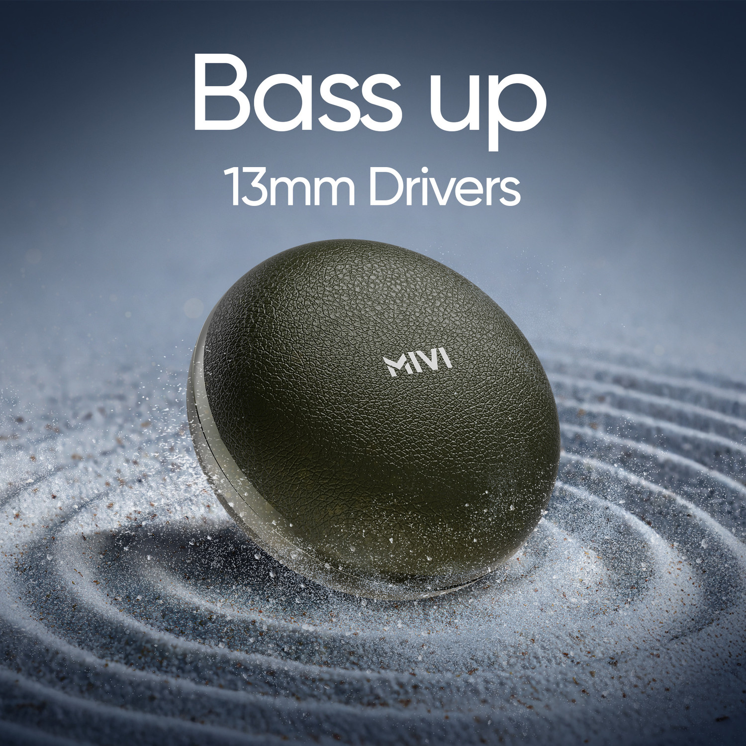 Image of Mivi DuoPods Solo TWS New Launch, 35dB ANC, 60H, Rich Bass, 50ms Gaming Mode, BT v5.3 Bluetooth