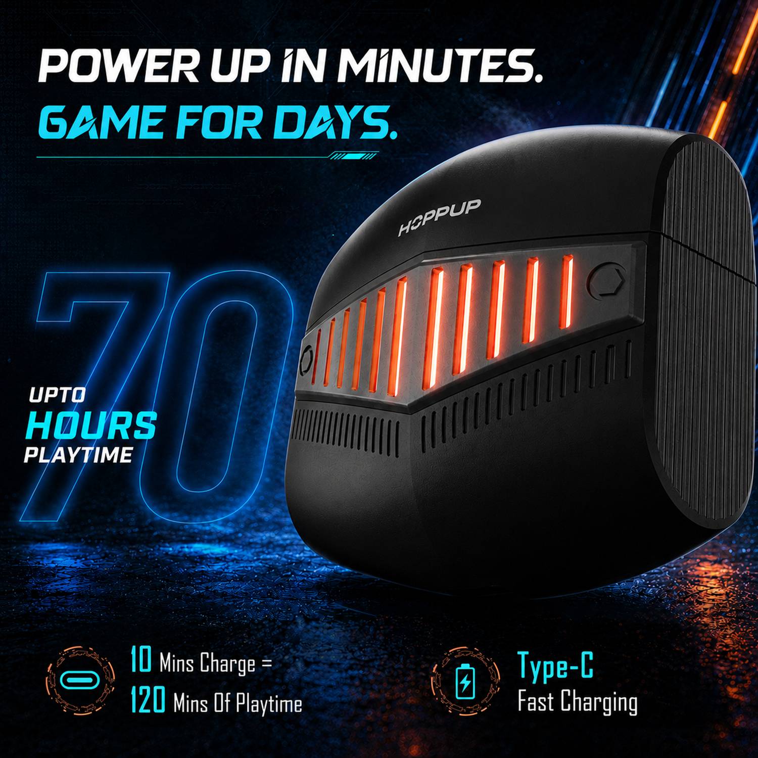 HOPPUP STRYKE S4 Gaming Earbuds - Image 3