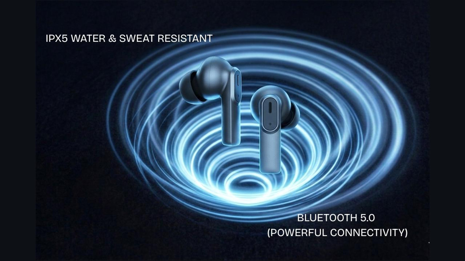 Image of Doma Earbuds Zinc Metal cased VM Bluetooth