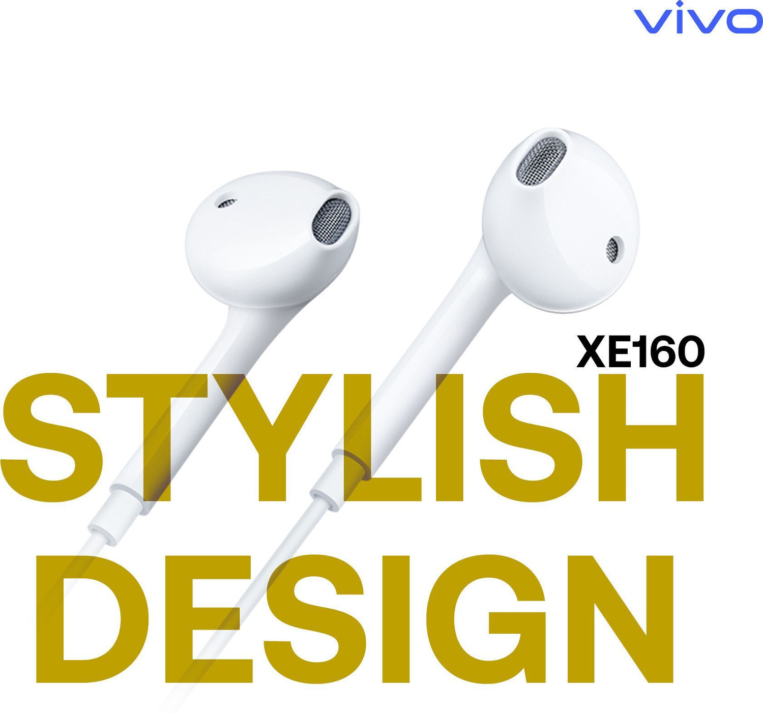 Image of vivo XE160 Earphones with 3.5mm jack & mic Wired Gaming