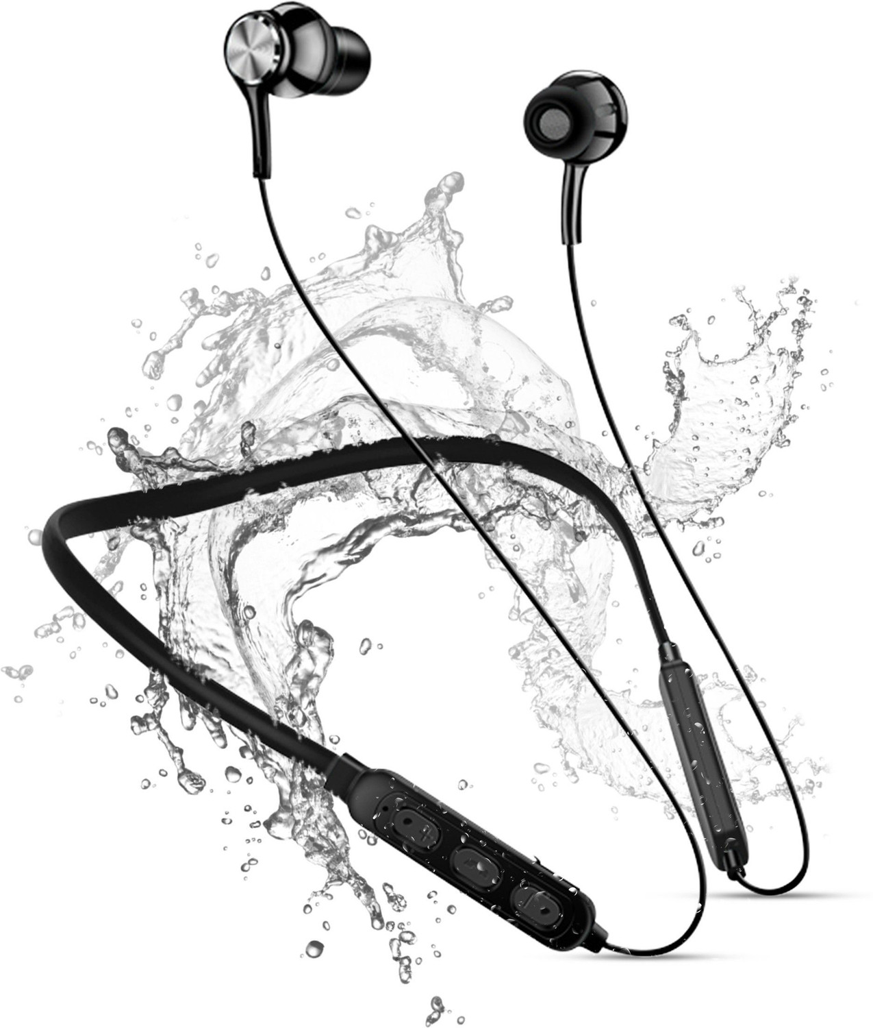 Image of ET BAZAR Sport Bluetooth Earphones with 8 Hours Play Time Bluetooth Gaming