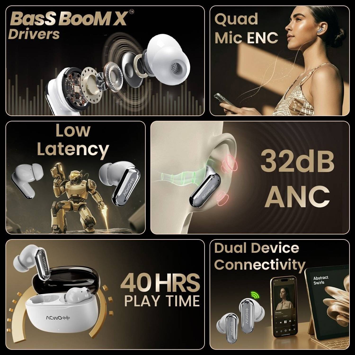 ACwO DwOTS 717 Pro Earbuds - Image 2