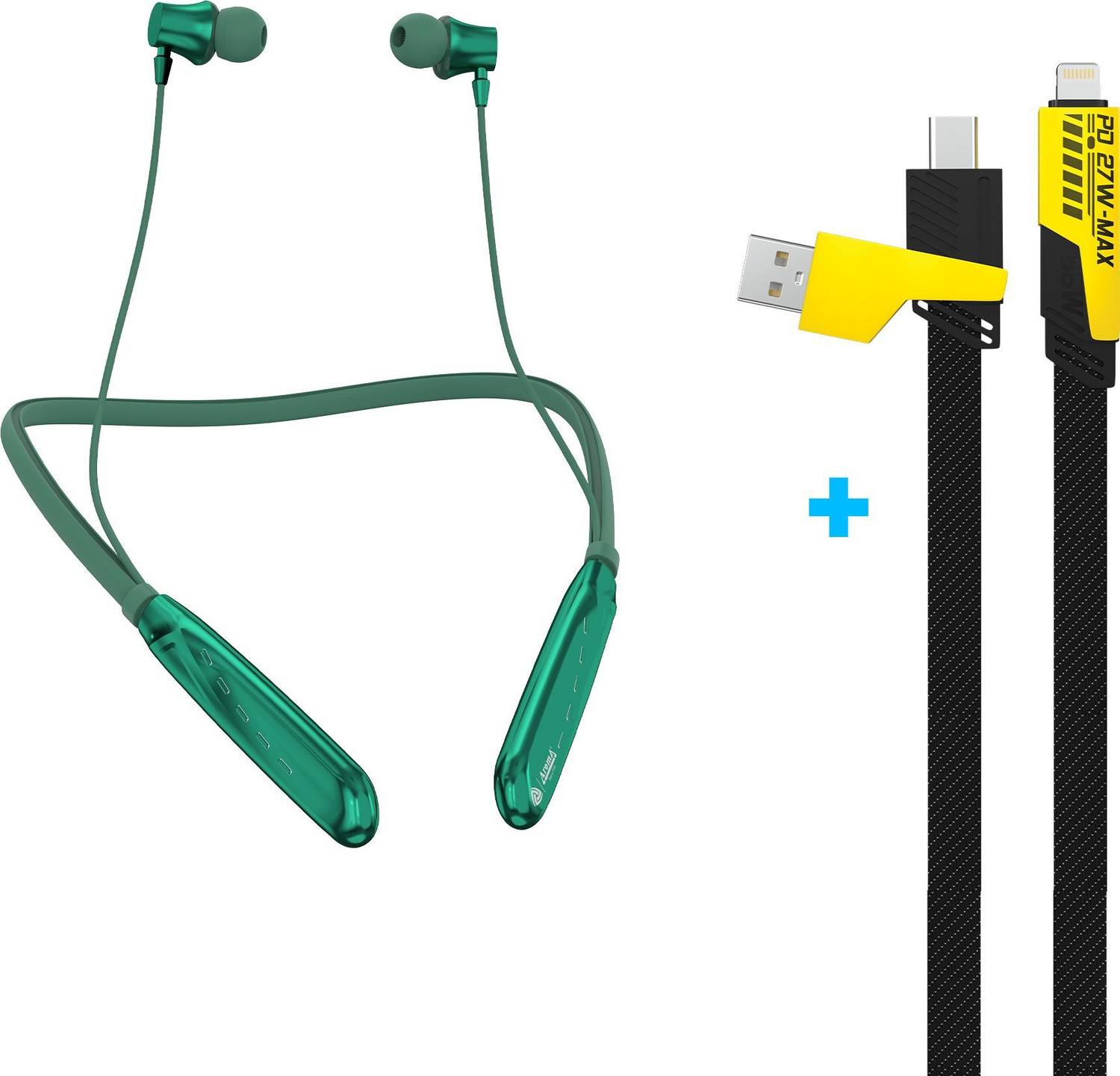 Aroma C20-NB119 Titanium Pro Upto 100H,ENC Neckband+UC720,4in1 65