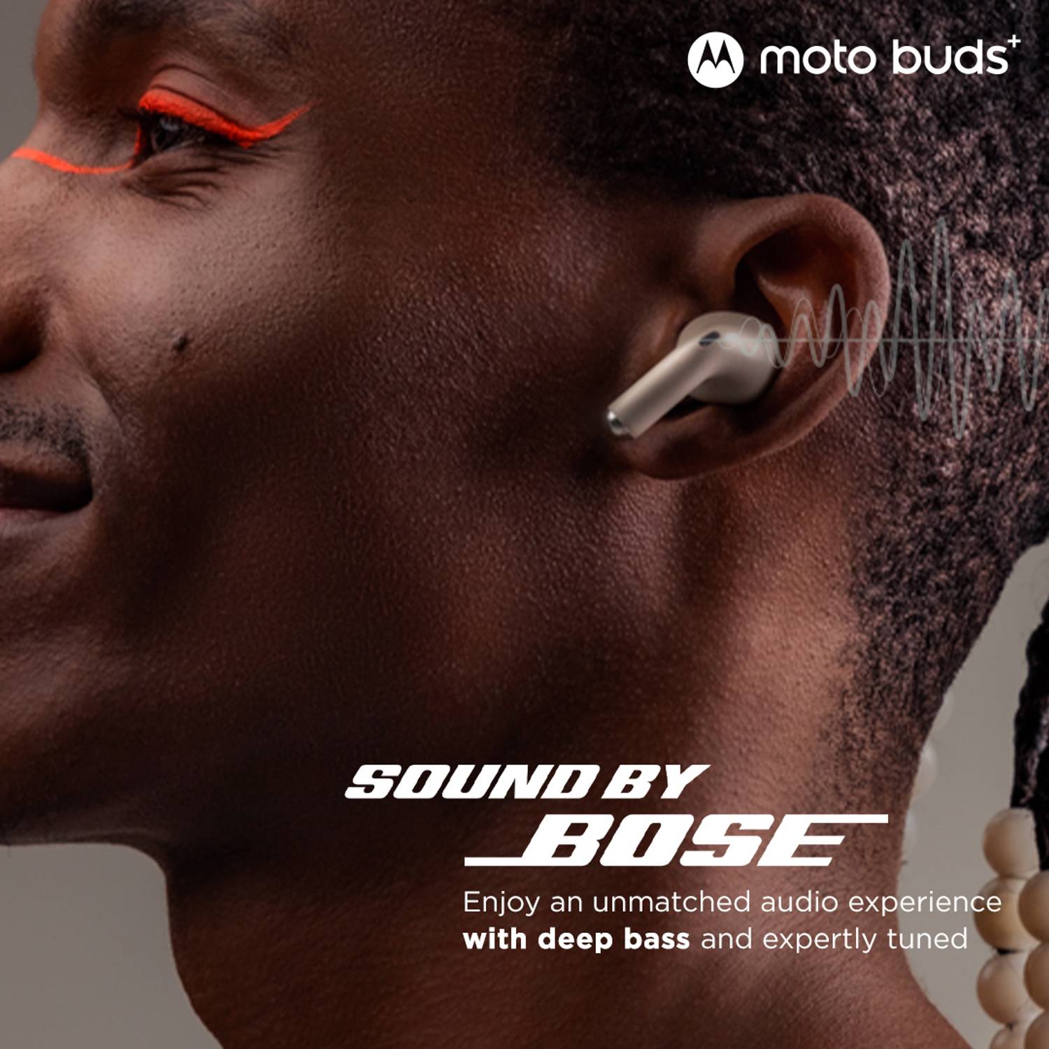 Motorola Moto Buds+ Wireless Earbuds - Image 3